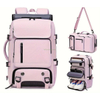 Fuliya Custom Unisex Multiple Compartments Sports Hiking Backpack Wet Dry Separation Waterproof Travel Laptop Backpack With USB