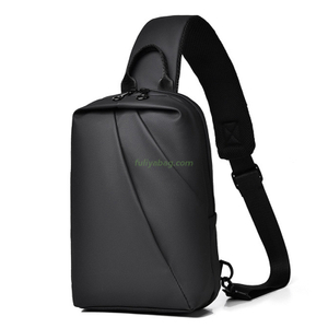 Custom Waterproof Sling Bags Simple Outdoor Crossbody Shoulder Men's Messenger Chest Sling Bag for Men Bag Pack