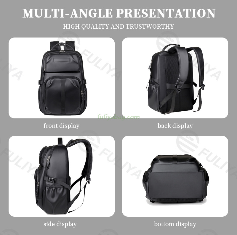 Travel Water Resistant College School Computer Bag Business15.6 Inch Notebook Slim Sturdy Laptops Backpack for Men Women