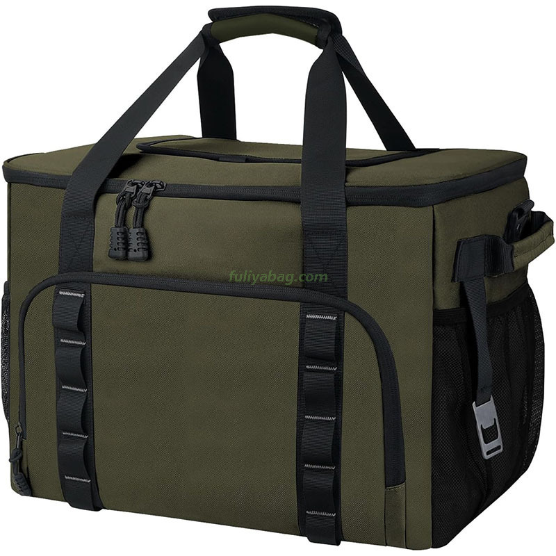 Wholesale Custom Logo Portable Large Waterproof Insulated Tote Bag Thermal Lunch Soft Cooler Box Bag For Men Women