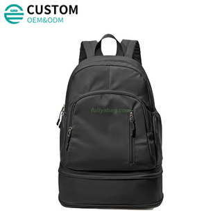 Custom Water-Resistant Casual Unisex Outdoor Travel Pack Large Capacity Gym Yoga Cycling Bag Expandable Sports Backpack