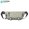 Fuliya Custom Stylish Water-Resistant Bike Mount Sling Pack Small Backpack Cycling Hiking Crossbody Bag Men’s Chest Bag