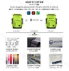 Custom 30L Leakproof Large Capacity Insulated Thermal Bag Wine Bottles Beer Carrier Cooler Backpack For Picnic Camping
