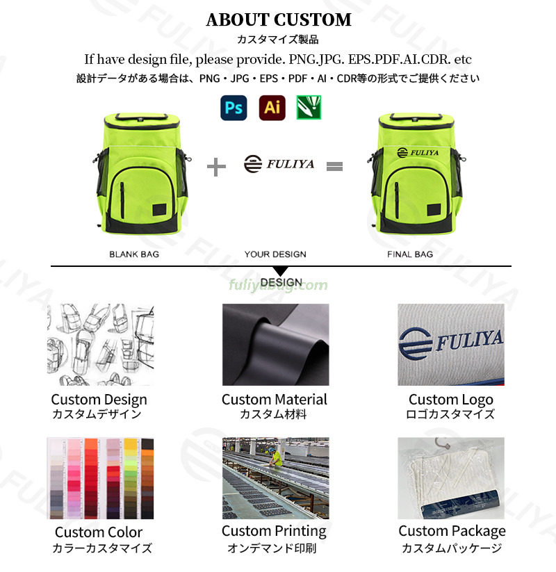 Custom 30L Leakproof Large Capacity Insulated Thermal Bag Wine Bottles Beer Carrier Cooler Backpack For Picnic Camping