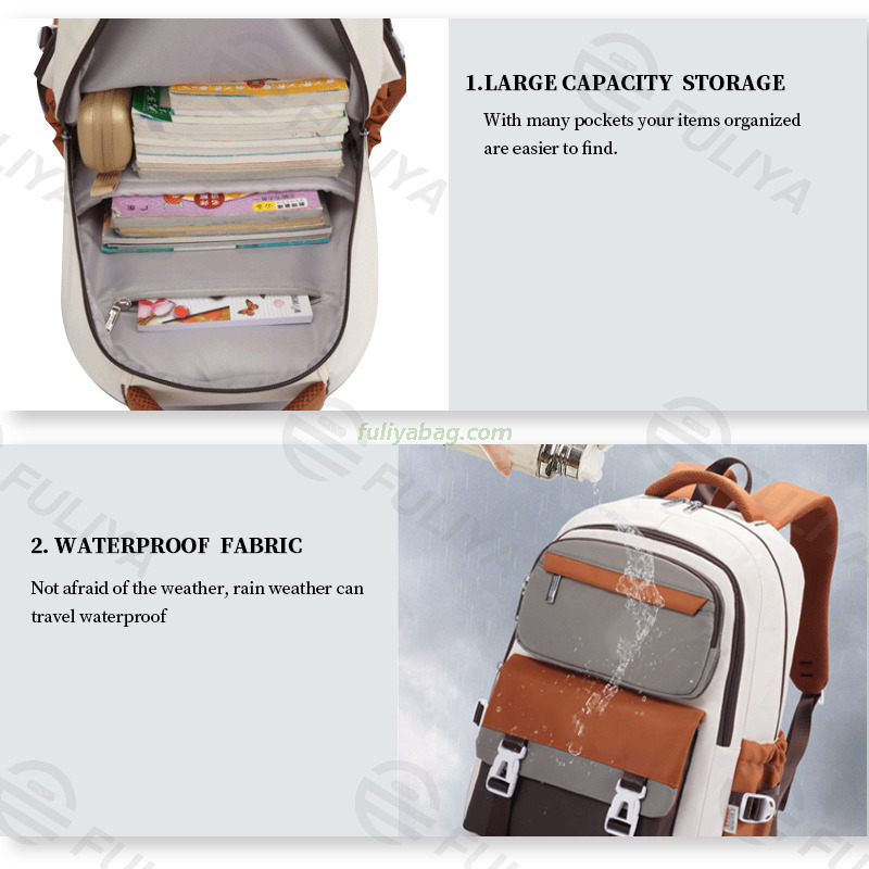 Fashion Large Capacity Teenager Shoulder Schoolbag Cartoon Girl Boys College Junior High School Students Backpack