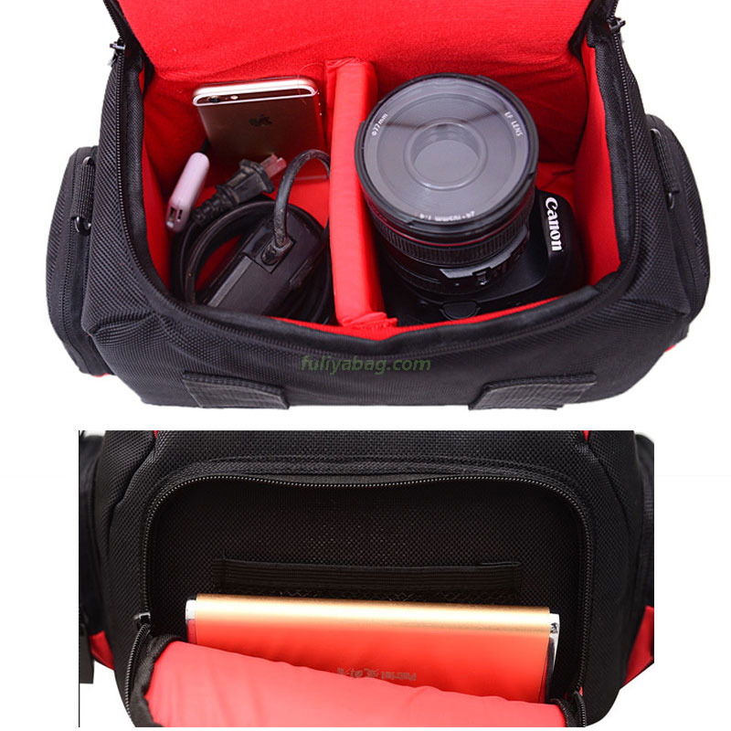 Factory Customized Camera Case DSLR Waterproof Portable Digital Gear Camera Shoulder Bag for Photography Video Shootin