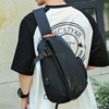 Motorcycle Shoulder Crossbody Bag Multi Functional Men Adjustable Strap Waterproof Travel Sport Chest Bag for College Boy