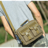New Outdoor Camping Trekking Chest Shoulder Crossbody Bag Usb Charging Camouflage Tactical Messenger Bag