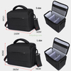 Custom Logo Outdoor Travel Waterproof Camera Bag Portable Storage Photographer Equipment Video DSLR Digital Shoulder Bag