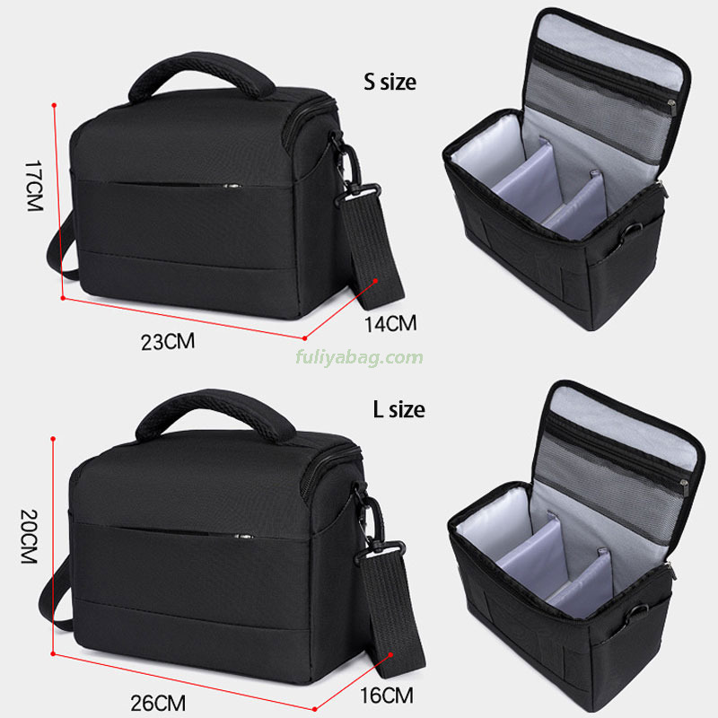 Custom Logo Outdoor Travel Waterproof Camera Bag Portable Storage Photographer Equipment Video DSLR Digital Shoulder Bag